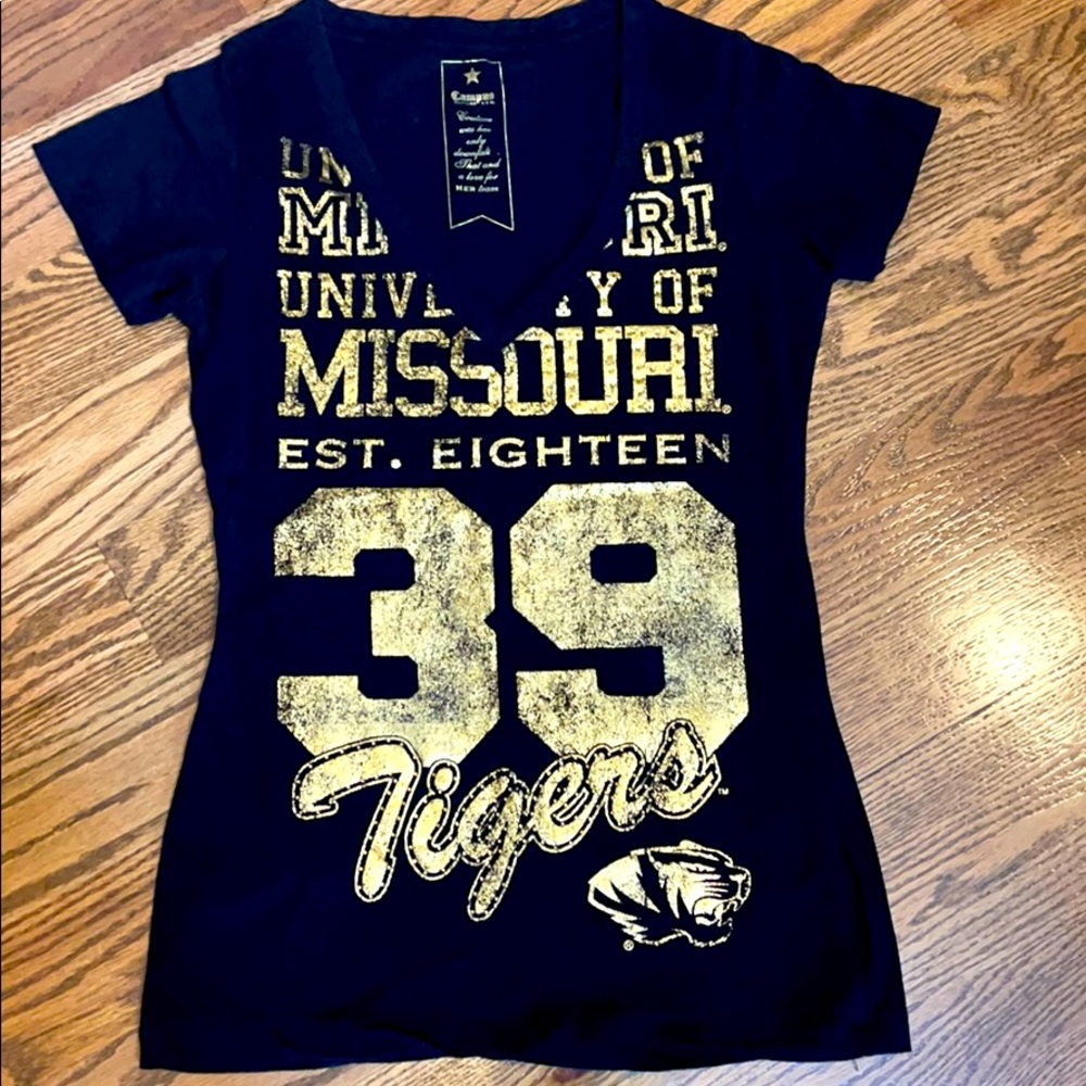 Campus Couture Mizzou Embellished Tee